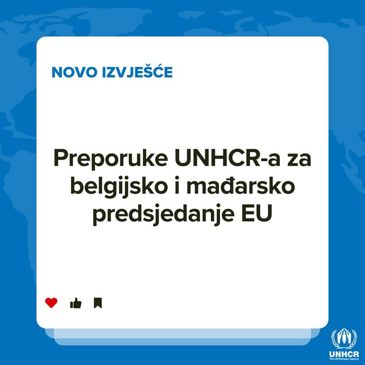 UNHCR, the UN Refugee Agency poziva Belgiju i