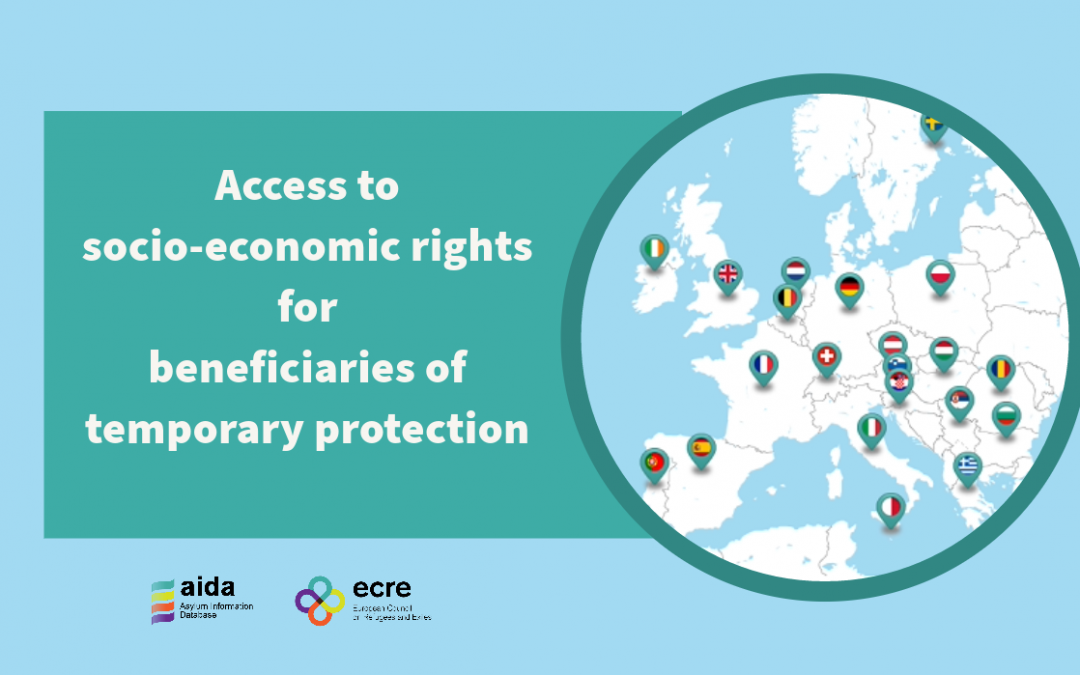 Access to socio-economic rights for beneficiaries of temporary protection